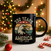 250 Years Of America Black Mug TH10 894617