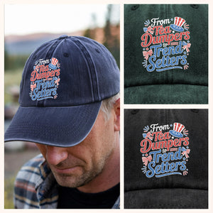 USA 250th Anniversary 250 Years of Freedom America Washed Denim Baseball Cap HO82 894480