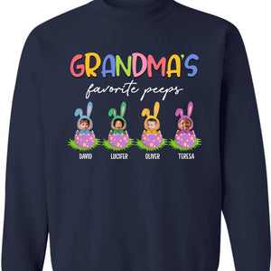 Nana Grandma Favorite Peeps Dark Shirt Personalized Gift HO82 893540