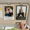 Custom Photo Dad I Love You Acrylic Visor Clip Car Father's Day Gift For Dad HA75 921282
