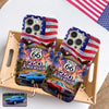 Celebrate 100 Years of Road Route 66 and America 250th Anniversary Custom Car Photo Phone Case HA75 920310
