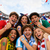 Custom Country Football Fan Tattoos - Personalized Sports Fan Accessories HA75 921802