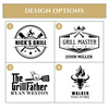 BBQ Cutting Board Custom Grilling Gifts, Fathers Day Gift CH07 911638