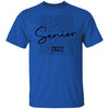 GeckoCustom #680202 Senior 2022 Shirt Basic Tee / Royal / S