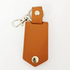 GeckoCustom A Good Day Is When Everybody Gets To Go Home Family Vintage Leather Photo Keychain C255