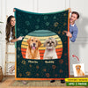 GeckoCustom Custom Dog Cat Photo Pet Blanket T286 HN590