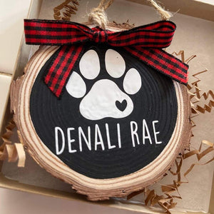 GeckoCustom Custom Ormanet For Dog, Christmas Dog Ornament, HN590