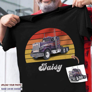 GeckoCustom Custom Photo Big Truck Vintage Car Shirt T286 HN590