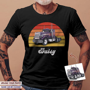 GeckoCustom Custom Photo Big Truck Vintage Car Shirt T286 HN590