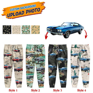 GeckoCustom Custom Photo Car Men and Women's Sweatpants N304 HN590