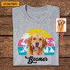 GeckoCustom Custom Photo Dog Rainbow Dog Shirt K228 HN590
