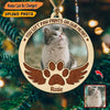 GeckoCustom Custom Photo Memory Dog Cat Wood Ornament N304 HN590