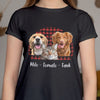 GeckoCustom Dog Cat Vintage Multiple Background, Custom Photo Shirt T132