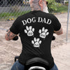GeckoCustom Dog Dad Dog Mom Personalized Custom Dog Backside Shirt C410