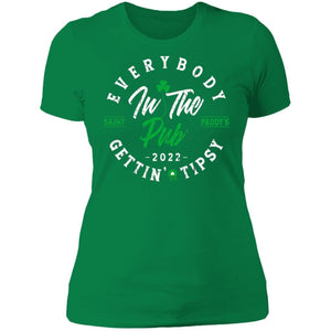 GeckoCustom Everybody in the Pub 2022 Women Tee / Kelly Green / X-Small