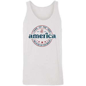 GeckoCustom G500 5.3 oz. T-Shirt Unisex Tank Top / White Fleck Triblend / X-Small