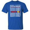 GeckoCustom Good Game I Hate You Softball T-Shirt Basic Tee / Royal / S