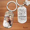 GeckoCustom Hand Picked For Earth By My Great Grandma Family Metal Keychain HN590