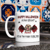 GeckoCustom Happy Halloween Human Servant Personalized Custom Dog Mug C457