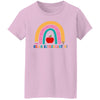 GeckoCustom Hello Kindergarten Teach Love Inspire Shirt H431 Women T-shirt / Light Pink / S
