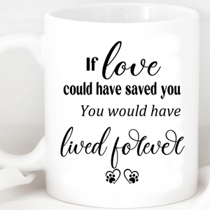 GeckoCustom In Loving Memory Dog Personalized Custom Photo Dog Mug H473