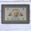 GeckoCustom Irish Pub St. Patrick's Day Custom Door Mat 24x16 inch - 60x40 cm