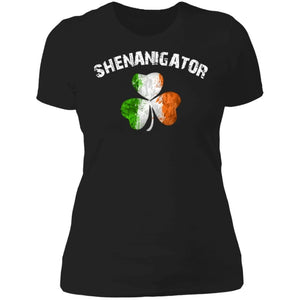 GeckoCustom IRISH TEMPLATE SHIRT Women Tee / Black / X-Small