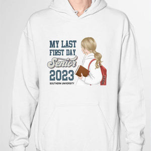 GeckoCustom Last First Day Senior 2023 Senior 2023 Shirt