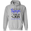 GeckoCustom Last First Day Senior Class of 2023 Not Crying You're Crying Shirt Hoodie / Sport Grey / S