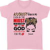 GeckoCustom Personalized Custom Birthday T Shirt, I See God Working It Out For Me Shirt, Birthday Gift Women T Shirt / White / S