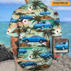GeckoCustom Upload Car Photo Hawaiian Shirt, N304 HN590