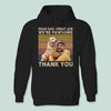GeckoCustom Upload Photo Dear Dad We're Pawsome Shirt N304 889097