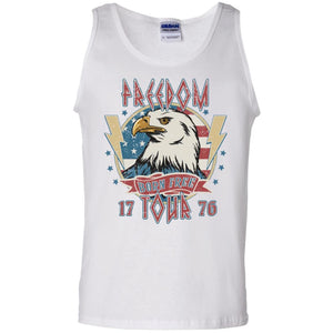 GeckoCustom 4TH JULY Unisex Tank Top / White / S