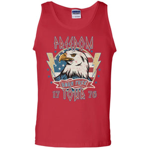 GeckoCustom 4TH JULY Unisex Tank Top / Red / S
