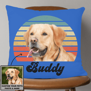 GeckoCustom Vintage Retro Photo Custom Throw Pillow