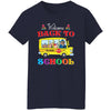 GeckoCustom Welcome Back To School Shirt H425 Women T-shirt / Navy / S