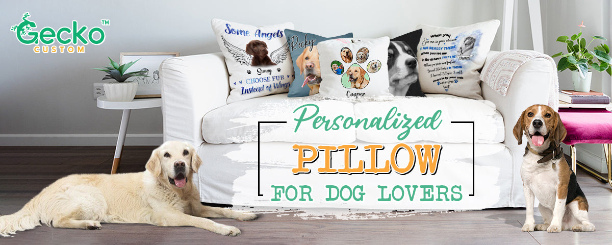 Personalized Pillows For Dog Lovers