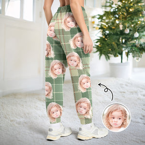 Custom Face Photo Sweatpants Gift For Christmas HO82 894952