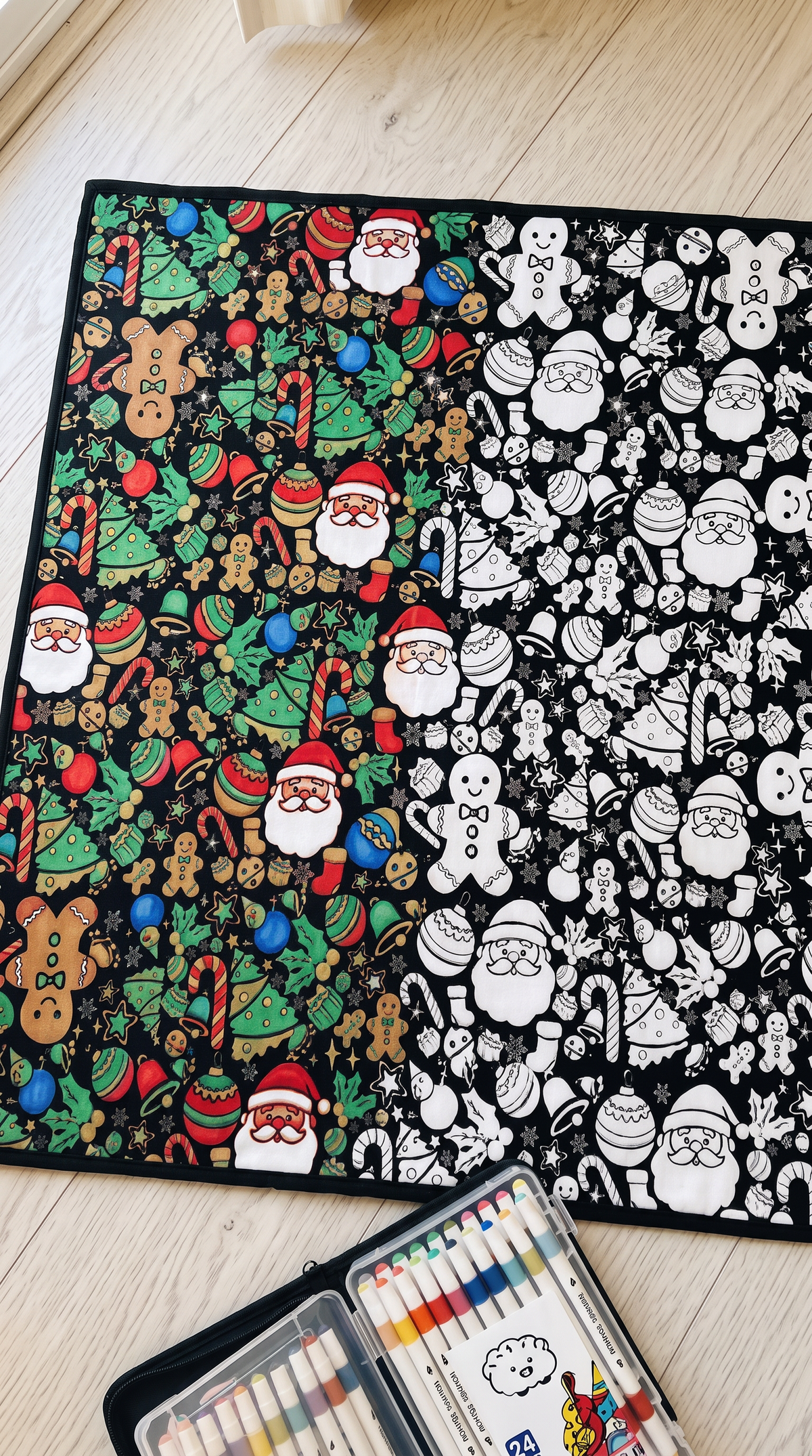 Coloring Blanket Christmas Gift For Family TH10 171051