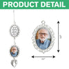 Custom Photo Walking With You Today And Always Memorial Graduation Tassel Charm With Angel Wings HO82 901372