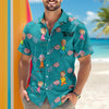 Custom Cute Face Baby Dancing Proud Of Top Dad Summer Vibe Hawaii Shirt LM32 893435