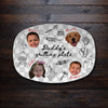 Custom Baby Face Daddy's Grilling Platter - Father’s Day Gift for Dad LM32 669167
