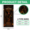 Personalized Welcome To The Halloween Party Haunted House Door Cover LM32 669929