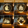 Custom Family Photo Engraved Crystal Photo With Light TH10 898179