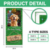 Custom Cute 3D Dog Welcome We Hope You Like Dogs Decoration Door Cover HA75 898078