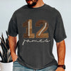 Custom Football Number & Name Faux Patchwork Comfort Shirt HO82 903354