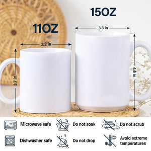 Custom Photo Dog With Flower 3D Inflated Effect Mug TH10 894403