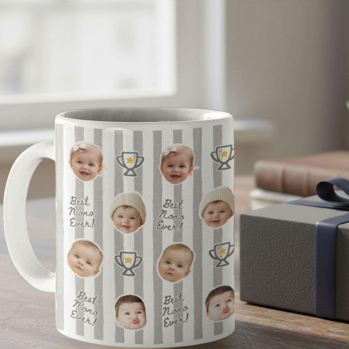 Custom Baby Face Mug for Grandpa Papa - Father's Day Gift, Pops Daddy gift LM32 668977