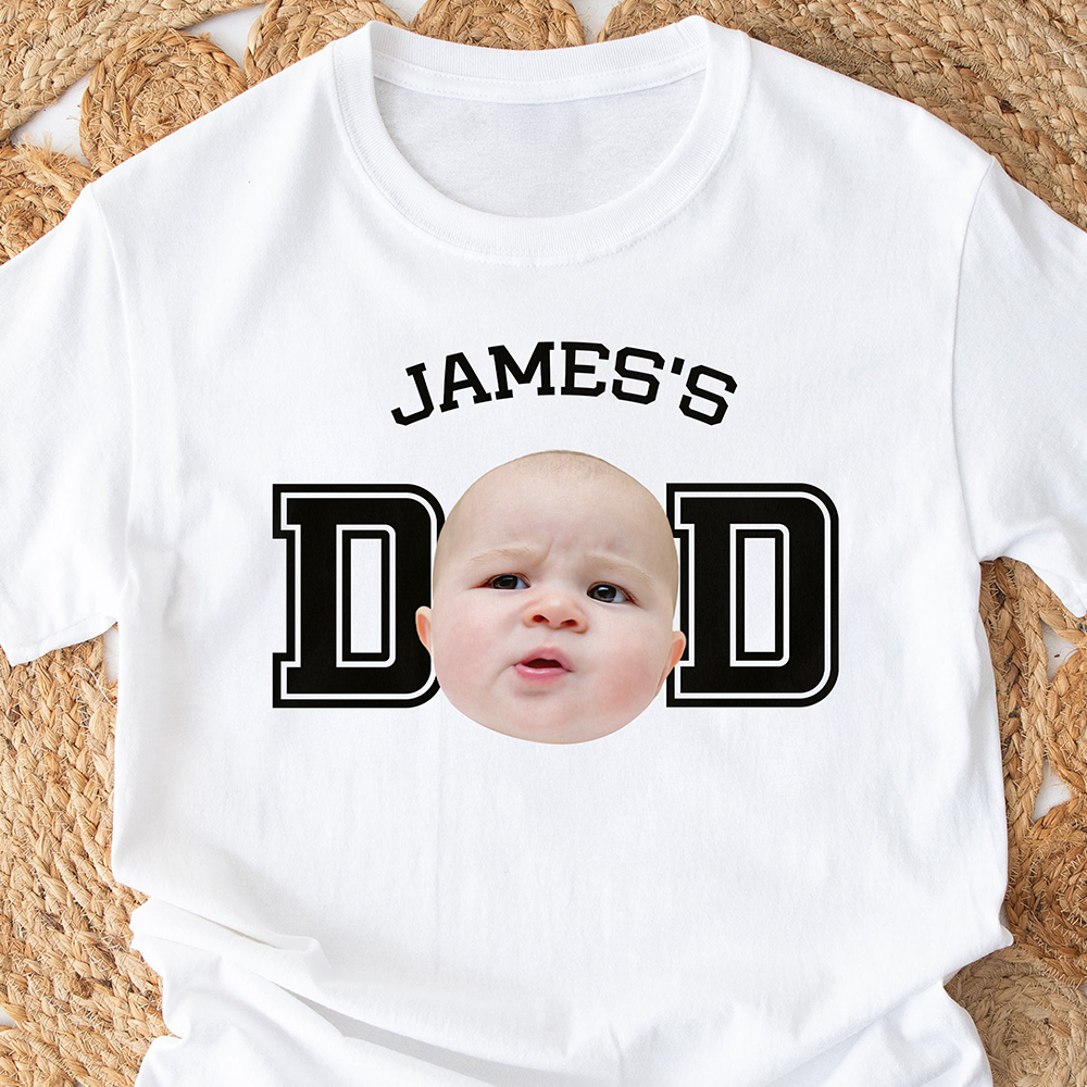 Custom Photo Kid - Kid's Dad, Kid's Mom Bright Shirt HA75 892470