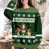 Merry Woofmas Personalized Dog Ugly Sweater HA75 898188